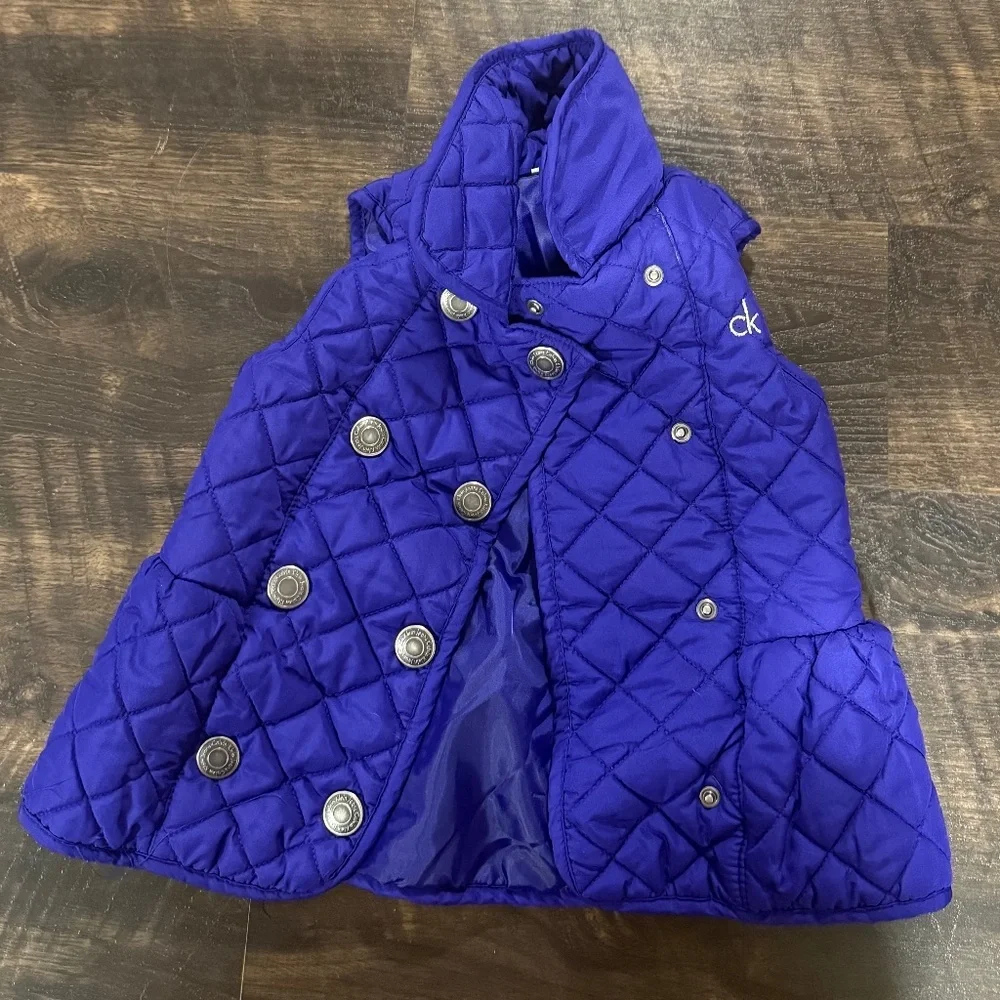 Calvin Klein quilted kids vest